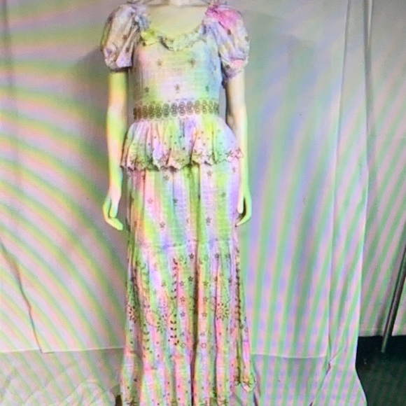 LoveShackFancy Dresses & Skirts - LoveShackFancy Pastel Floral Maxi Dress